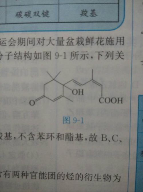 苯环里面只有一横是啥意思