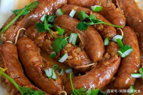 糯米腊香肠的做法配方