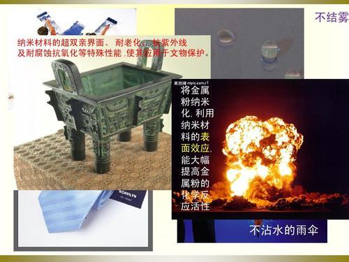 纳米材料在生活中的应用