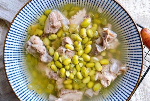 豌豆焗排骨汤做法