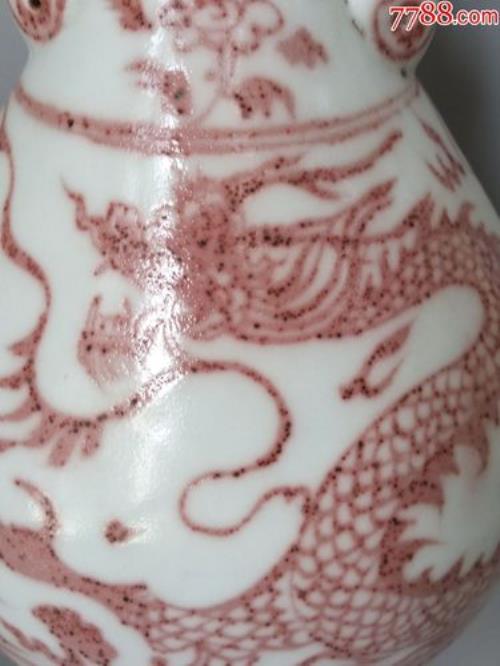 元代真品釉里红特征