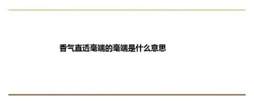 透的意思是什么
