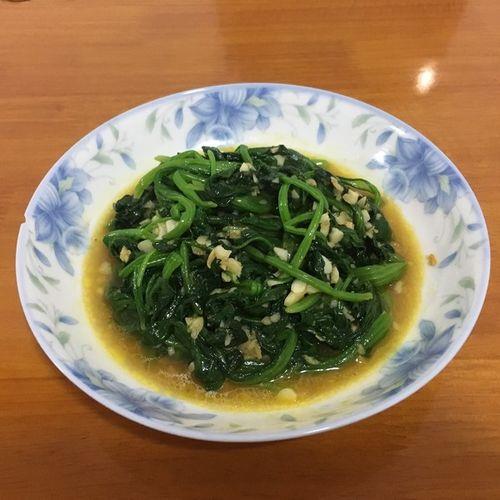 炒菠菜怎么做