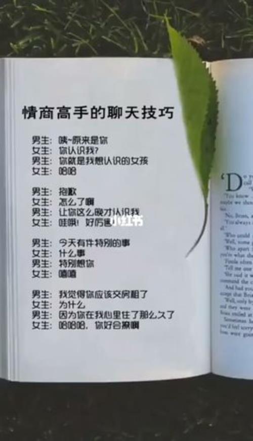 直男会主动找喜欢的女生聊天吗