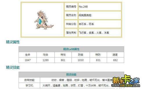 口袋妖怪班吉拉特性