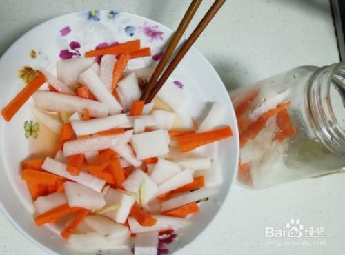 温州泡萝卜的做法甜酸脆