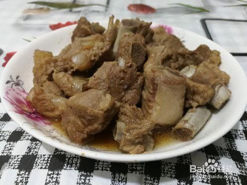 焖排骨的做法