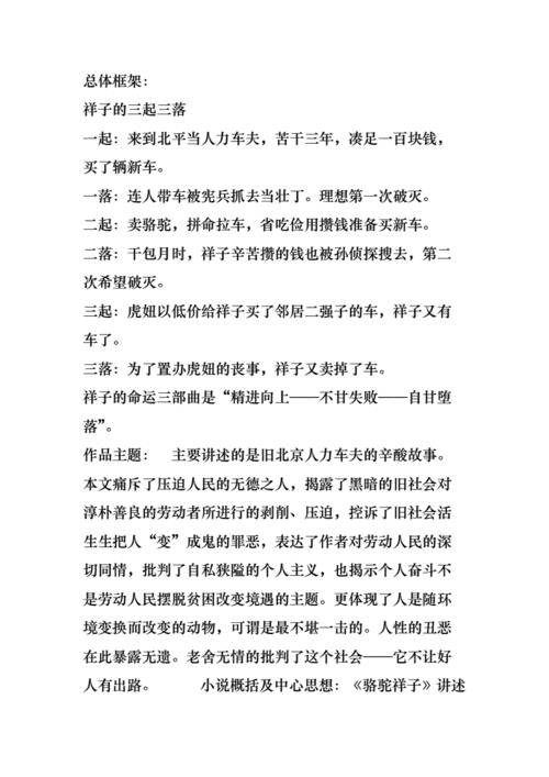 祥子的人物形象特征