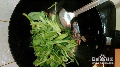 炒菠菜的最好方法