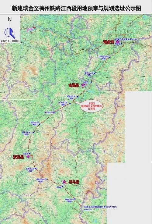 鹰瑞铁路不经过石城吗