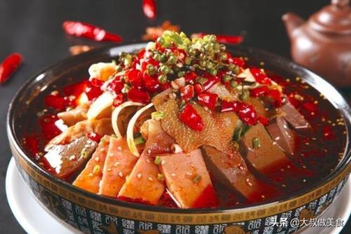 正宗四川毛血旺的做法