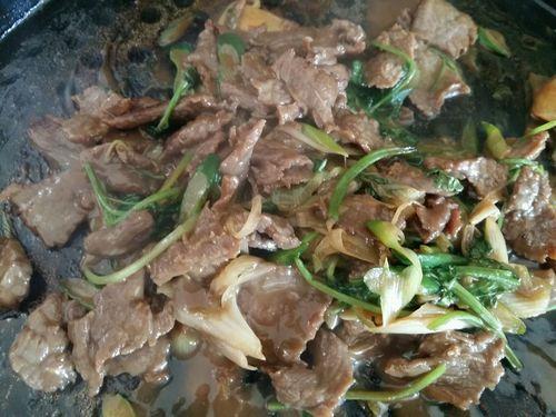 大葱炒牛肉丝做法