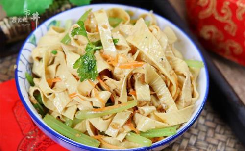 黄豆拌豆腐皮的做法