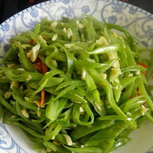 清炒扁豆丝要不要过水