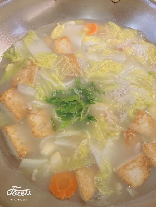 白菜豆腐炖肉最正宗的做法