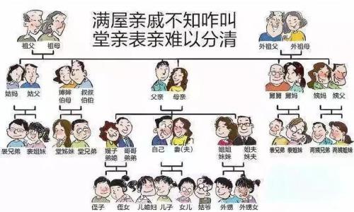 过年亲戚太多不知道怎么称呼