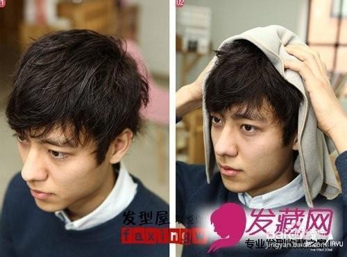 吹风造型技巧八大手法男士