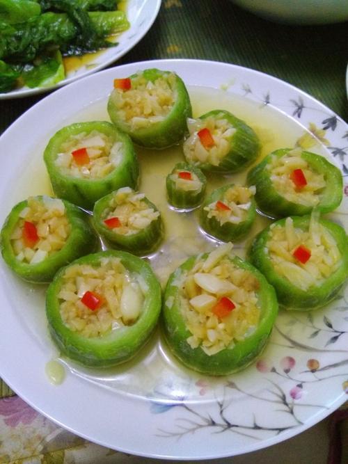 蒜蓉蒸丝瓜的做法
