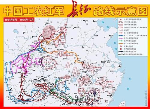 长征起点和终点是哪