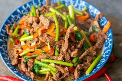 炒牛肉串家常做法