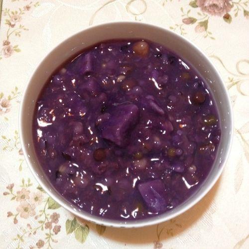 紫薯小米粥是怎么做的