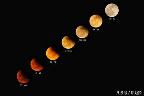 今天的月亮为什么比平常低呢