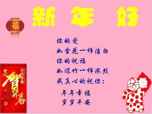 新年祝福兔宝宝