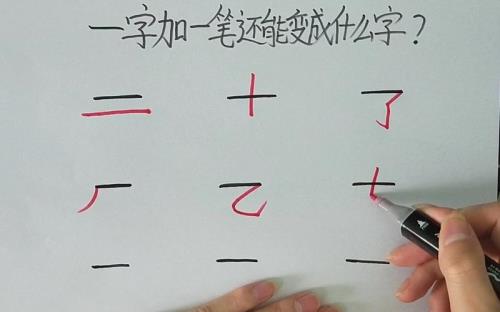 口加1笔是什么字