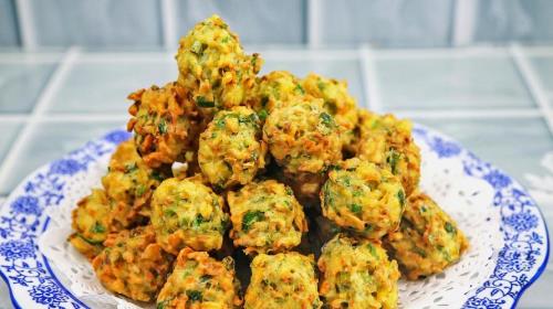 炸素丸子需要放什么调料才好吃