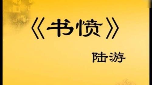 书愤中的典故