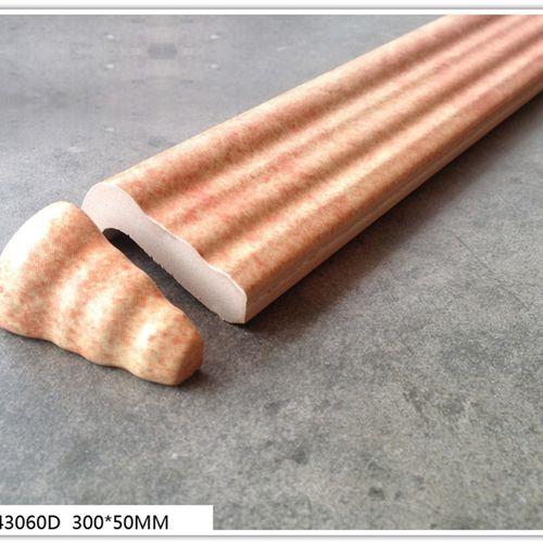 仿古砖腰线阳角处理