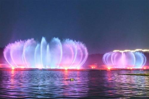 连云港星海湖喷泉2022开放时间