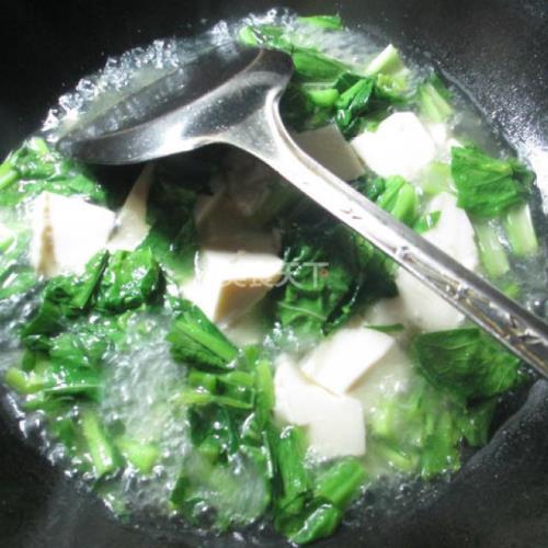豆腐油菜汤大名叫什么