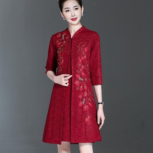 五十岁妈妈结婚服装