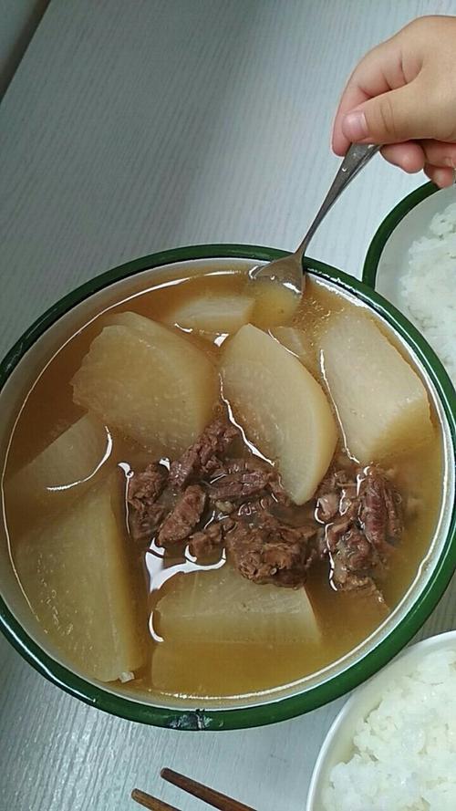 清炖牛杂萝卜汤家庭版做法