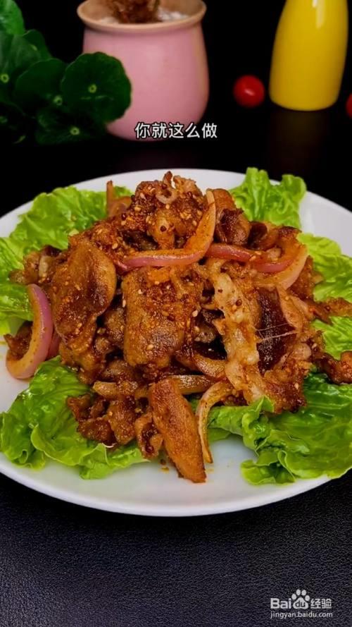 羊肉卷怎么做孜然羊肉