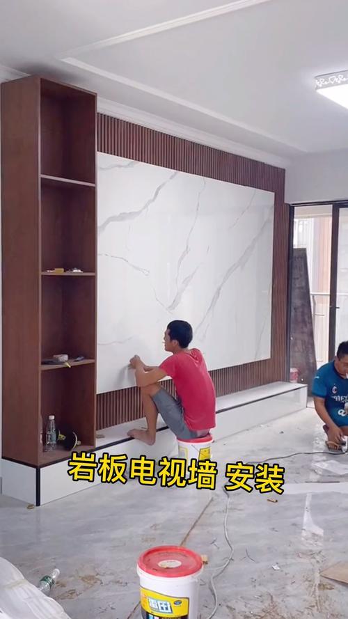 岩板电视墙怎么更换