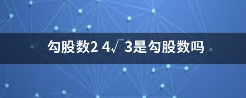 2  3的勾股数
