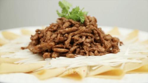 酱爆肉丝的做法