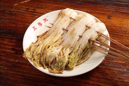 烤肉里的配菜