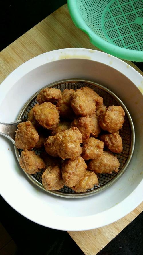 油炸小圆子的做法