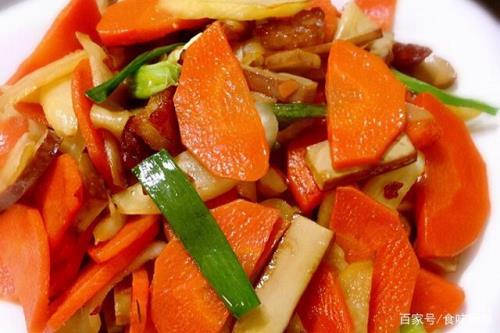 黄萝卜怎么炒好吃胡萝卜