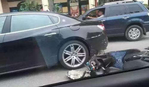 自己的汽车被撞是好事还是坏事