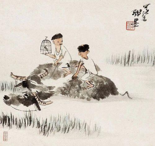 牧童栖蟾表达的思想感情
