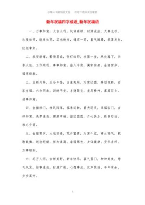 以新字开头的成语