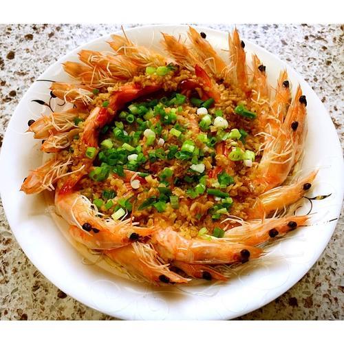 蒜蓉蒸虾怎么做