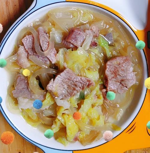 生羊肉炖白菜做法
