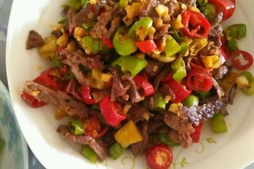 小炒牛肉片家常做法