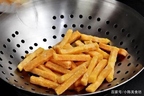 红薯条的做法