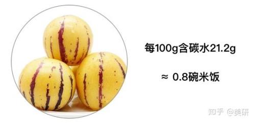 一个人参果的热量
